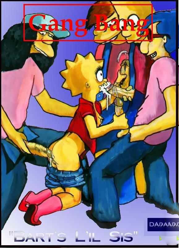 Comics-Toons.com - The Simpsons - Bart's Lil' sis Porn Comics